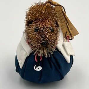 Teazle Folk Appalachian Craft Doctor M Christmas Tree ornament NEW